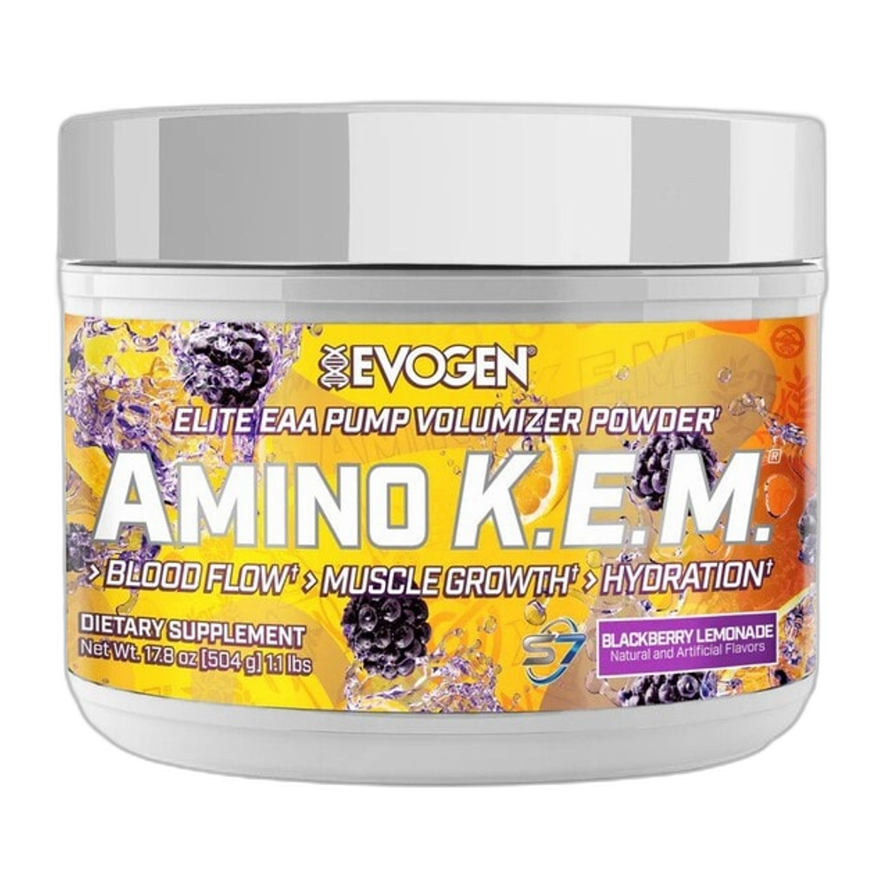 Evogen Amino K.E.M. EAA, Blackberry Lemonade - 504g
