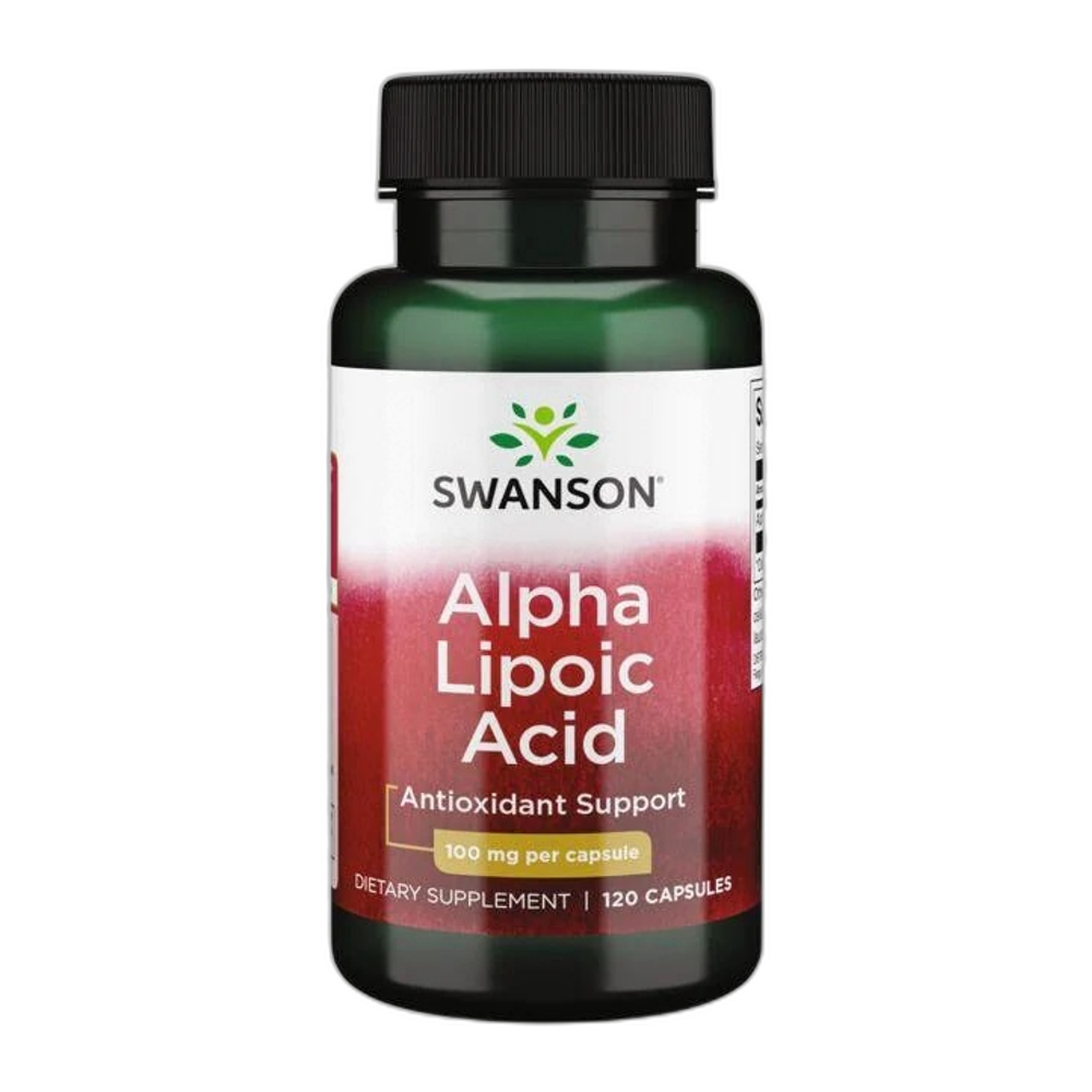 Swanson Alpha Lipoic Acid, 100mg - 120 caps