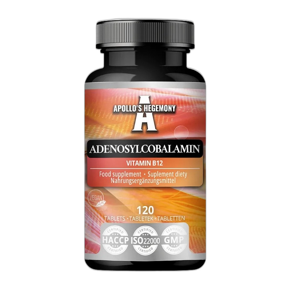 Apollo's Hegemony Adenosylcobalamin Vitamin B12 - 120 tablets