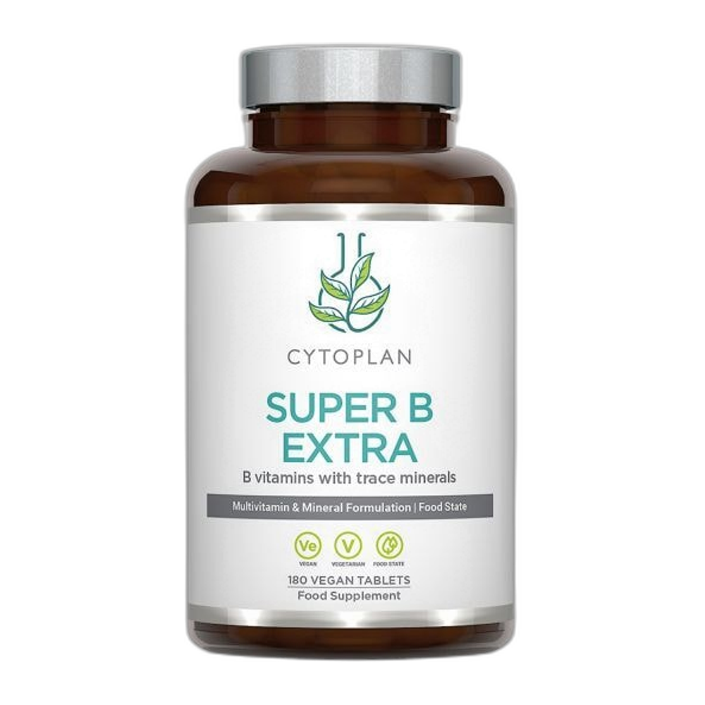 Cytoplan Super B Extra - 180 vegan tabs
