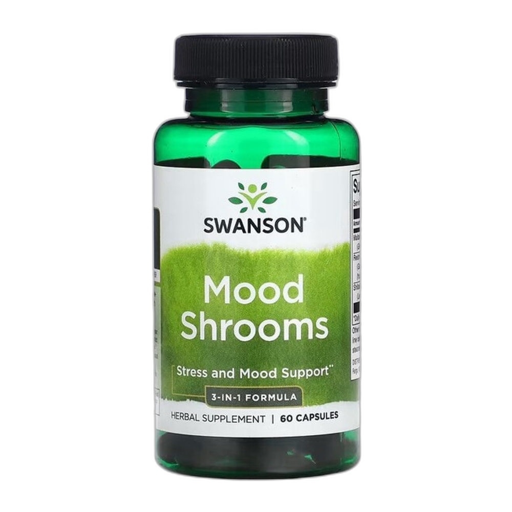 Swanson Mood Shrooms - 60 caps