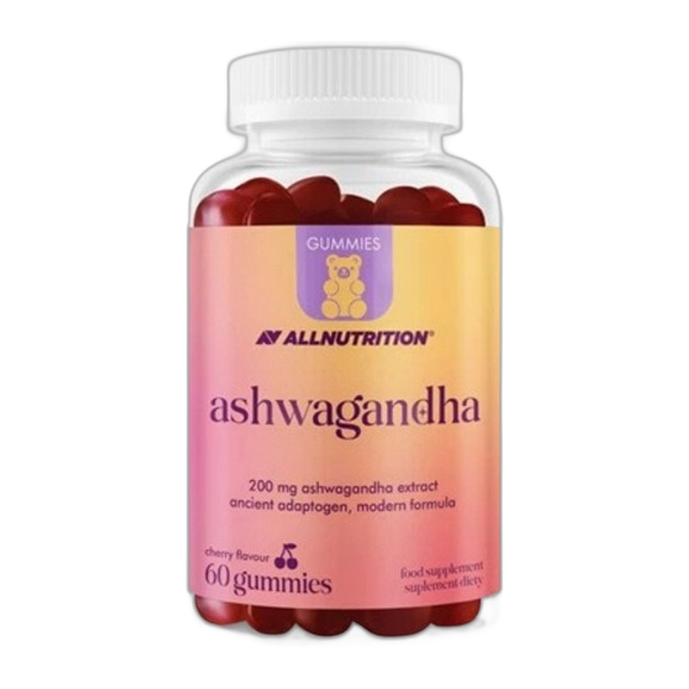 Allnutrition Gummies Ashwagandha, Cherry - 60 gummies