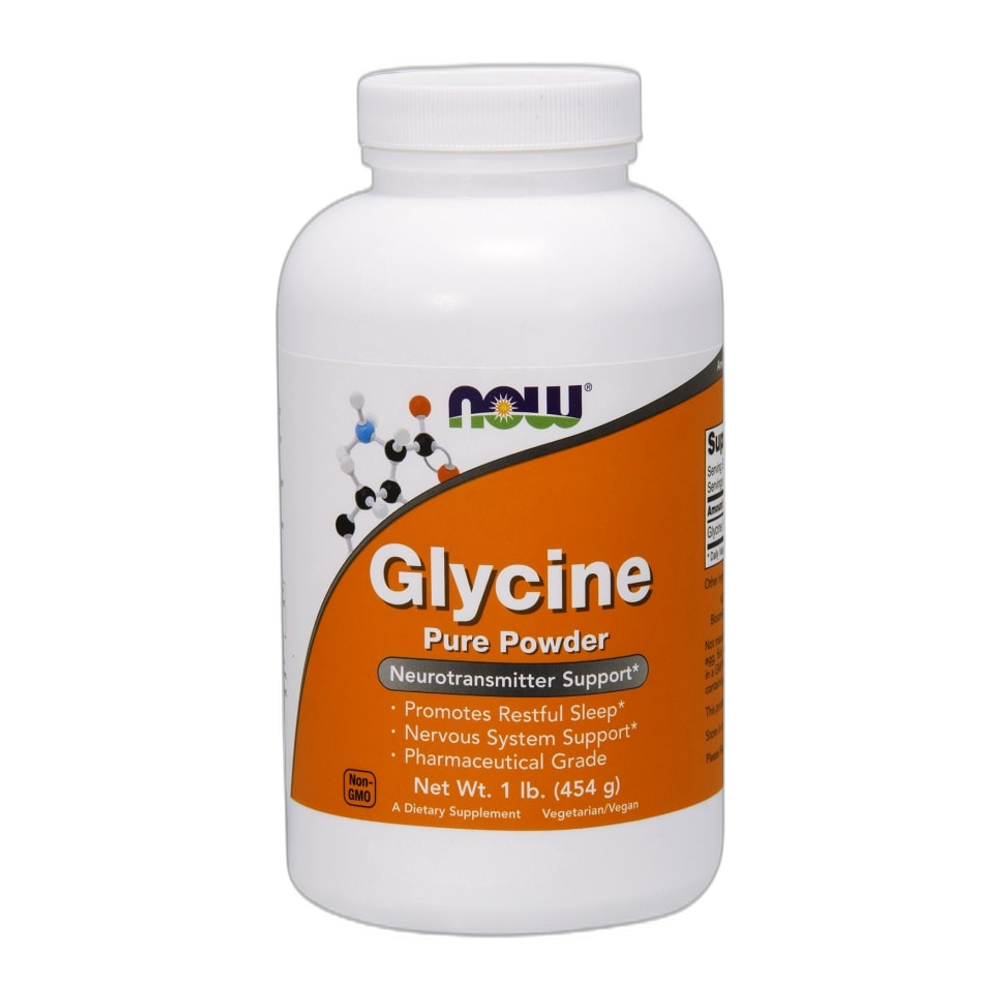 NOW Foods Glycine, Pure Powder - 454g