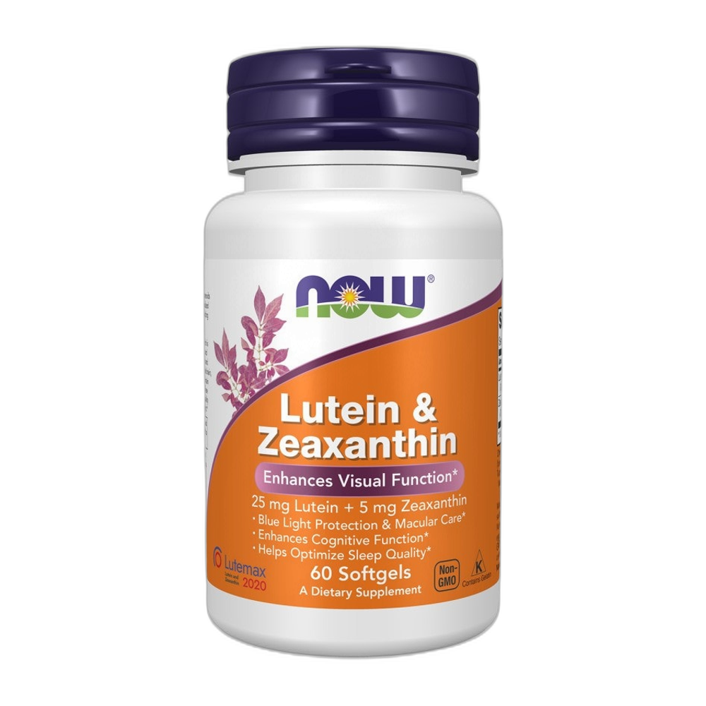 NOW Foods Lutein & Zeaxanthin - 60 softgels