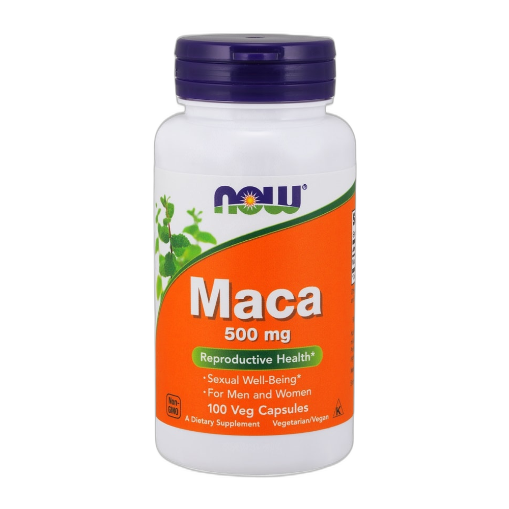 NOW Foods Maca, 500mg - 100 vcaps