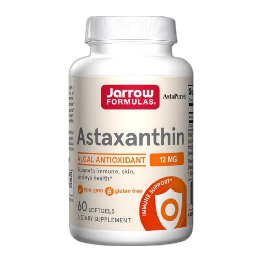 Jarrow Formulas Astaxanthin, 12mg - 60 softgels