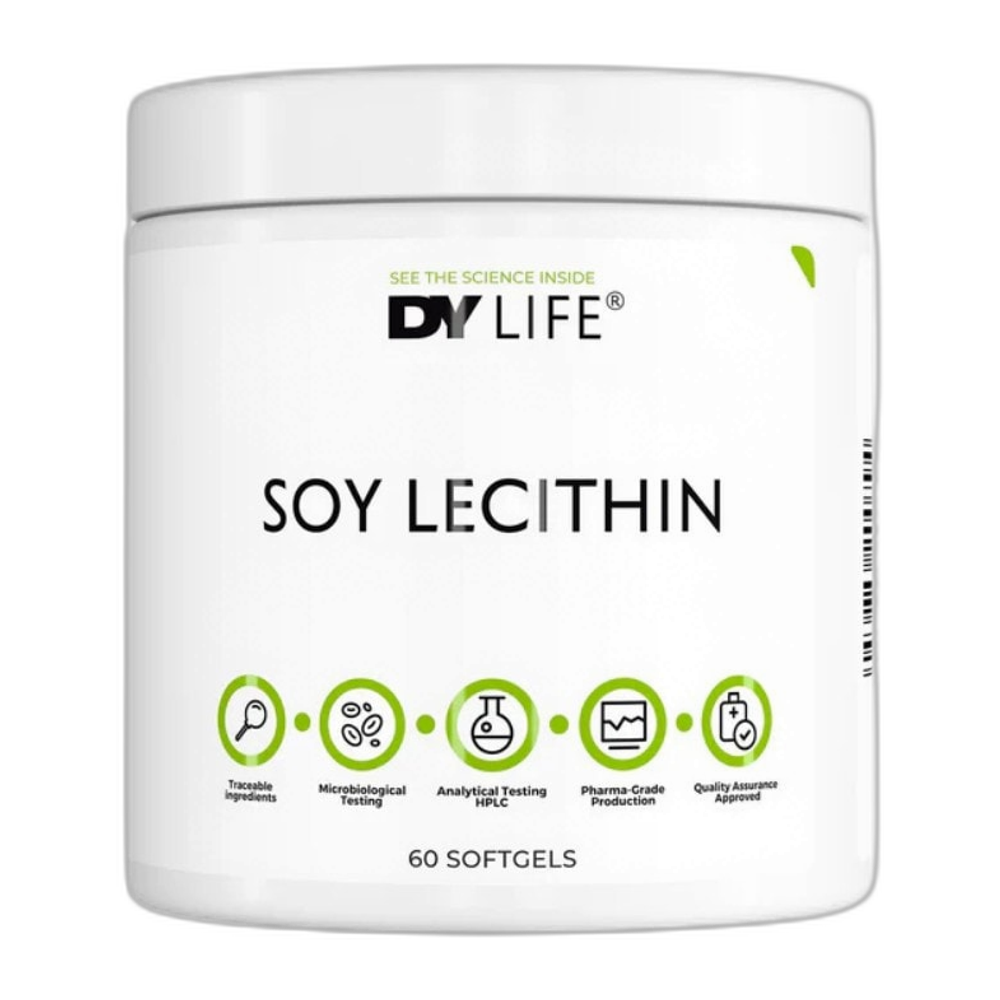 Dorian Yates DY LIFE Soy Lecithin - 60 softgels