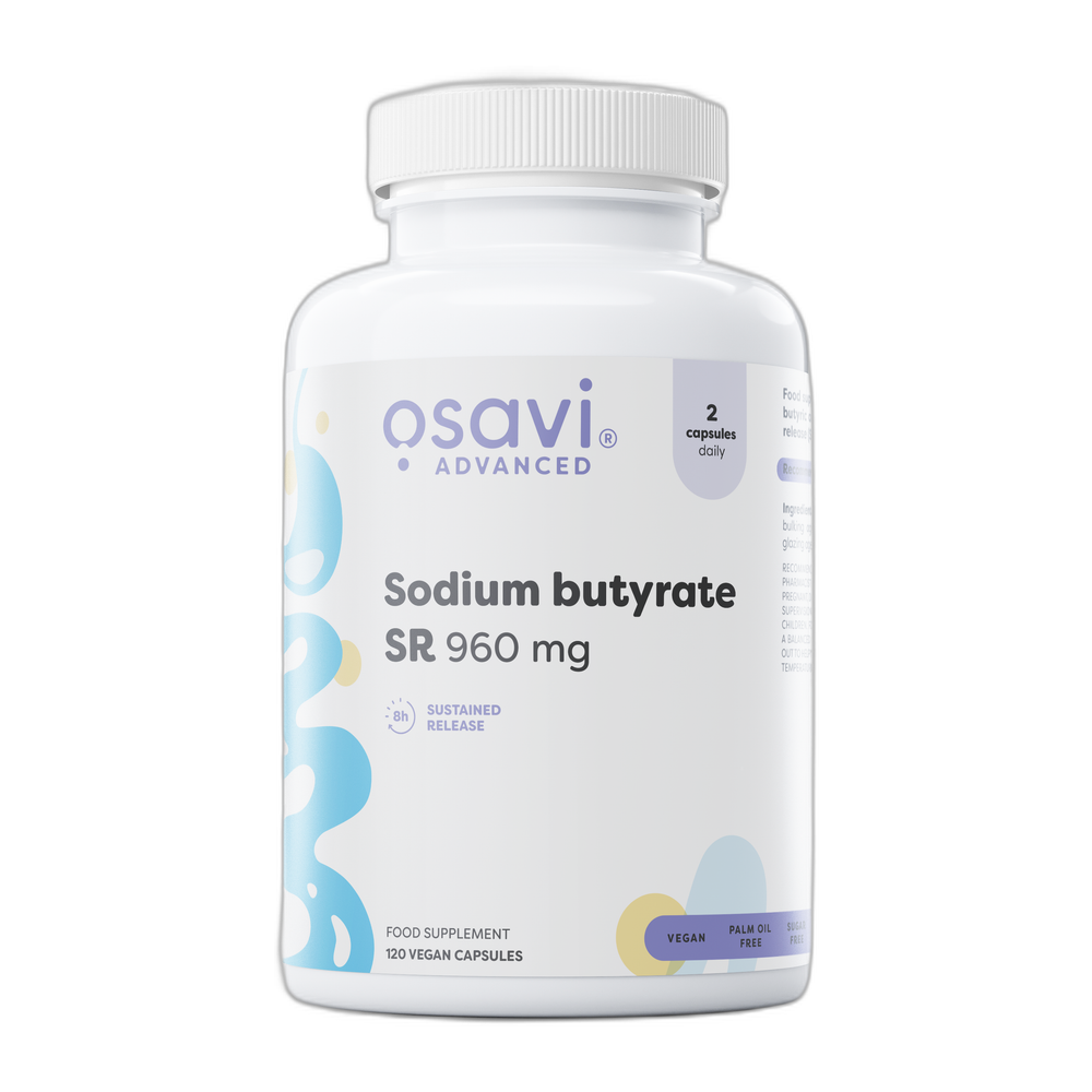 Osavi Sodium butyrate SR, 960mg - 120 vegan caps