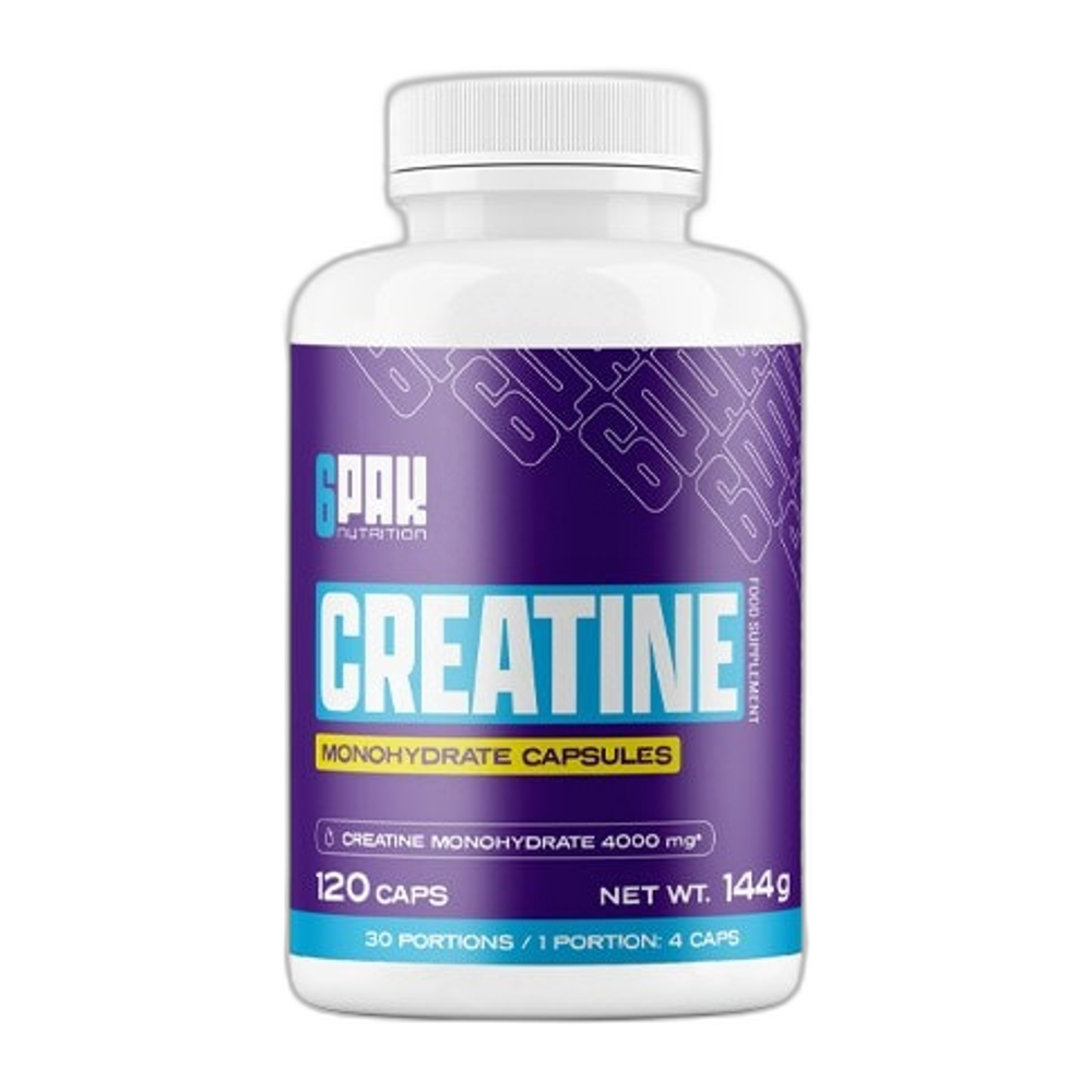 6PAK Creatine Monohydrate, 4000mg - 120 caps