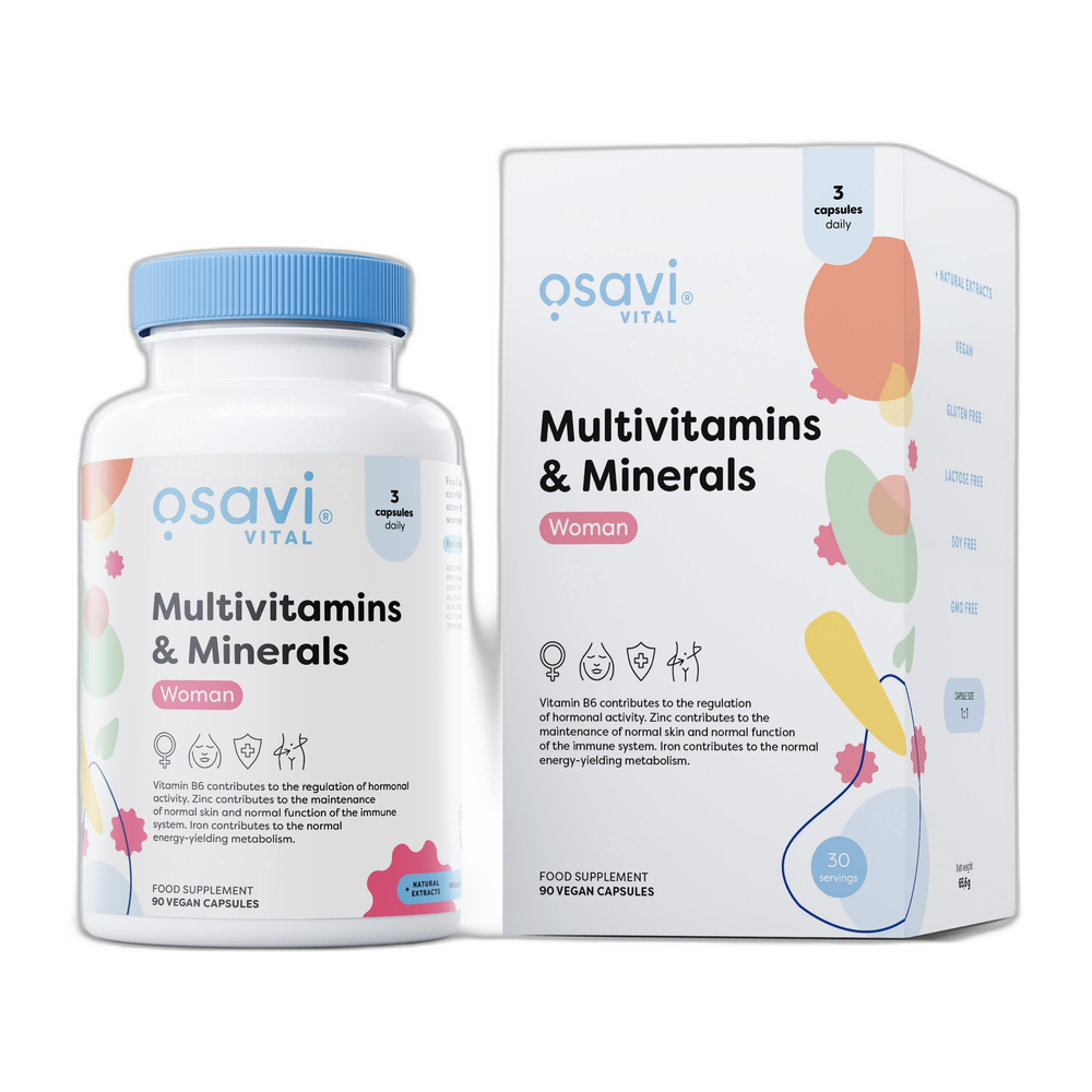 Osavi Multivitamins & Minerals Woman - 90 vegan caps