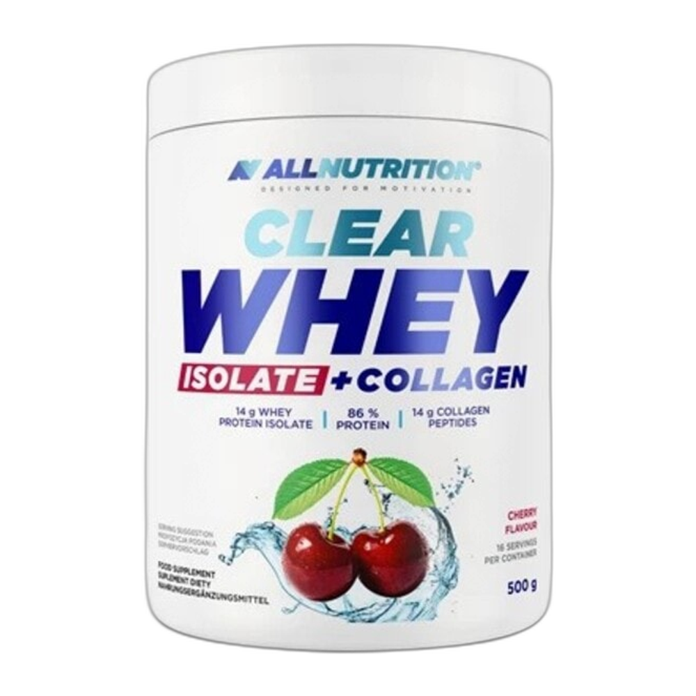 Allnutrition Clear Whey Isolate + Collagen - 500g