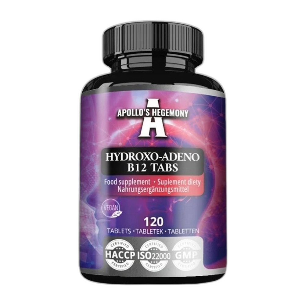 Apollo's Hegemony Hydroxo-Adeno B12 - 120 tablets