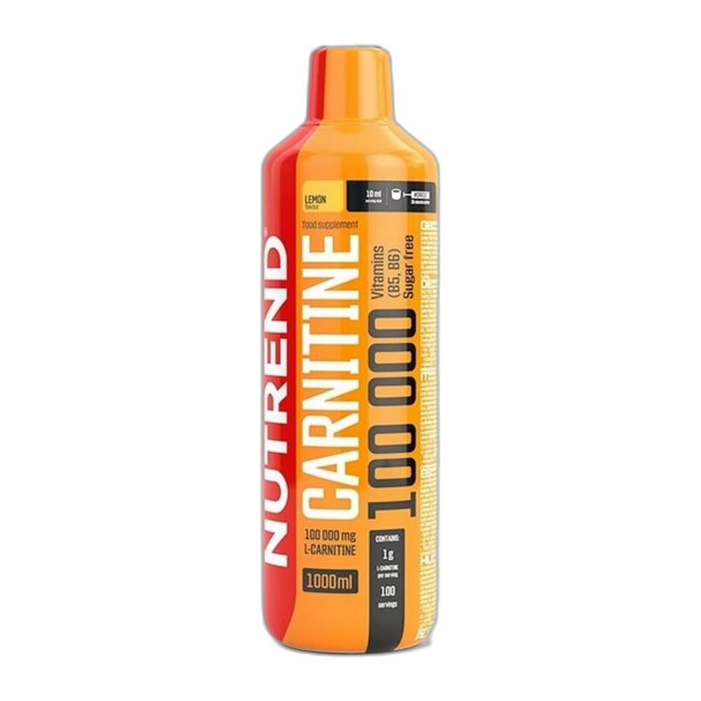 Nutrend Carnitine 100 000, Lemon - 1000 ml.