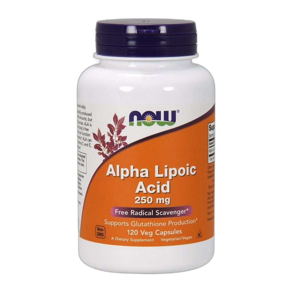 NOW Foods Alpha Lipoic Acid, 250mg - 120 vcaps