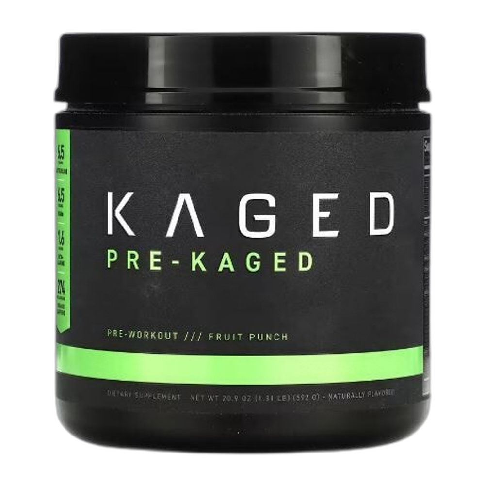Kaged Muscle Pre-Kaged, Fruit Punch - 546g