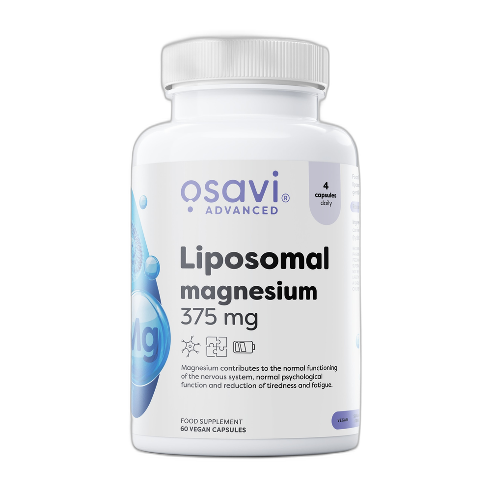 Osavi Liposomal Magnesium, 375 mg - 60 vegan caps