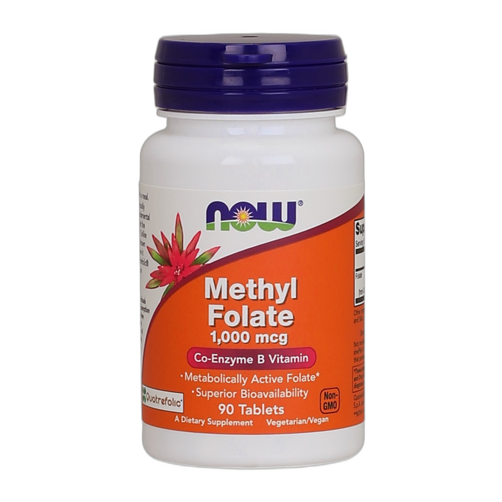 NOW Foods Methyl Folate, 1000mcg - 90 tabs