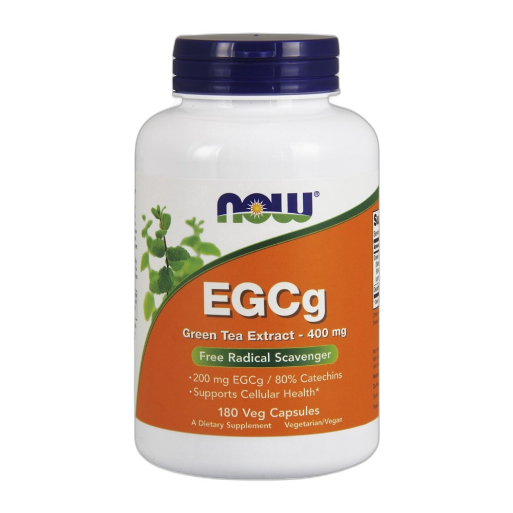 NOW Foods EGCg Green Tea Extract, 400mg - 180 vcaps