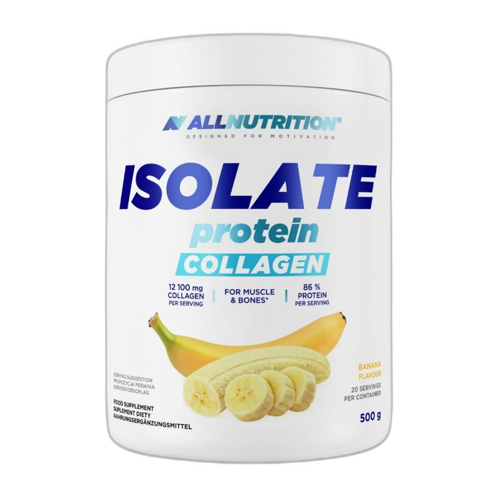 Allnutrition Isolate Protein Collagen, Banana - 500g