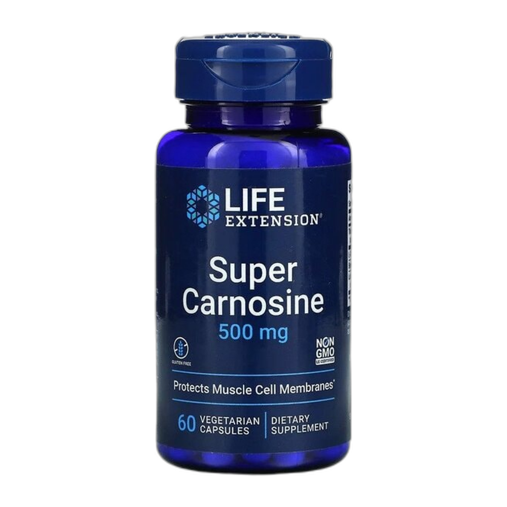 Life Extension Super Carnosine, 500mg - 60 vcaps