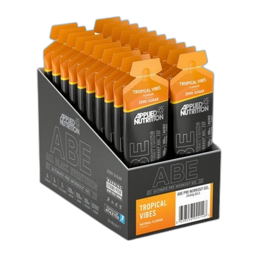 Applied Nutrition ABE - All Black Everything Gel, Tropical Vibes - 20 x 60g