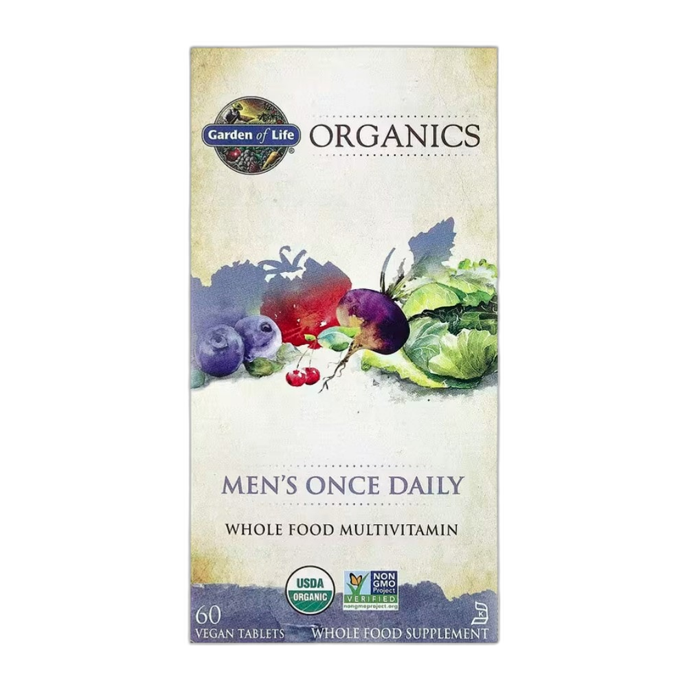 Garden of Life Men's Once Daily - 60 vegan tablets