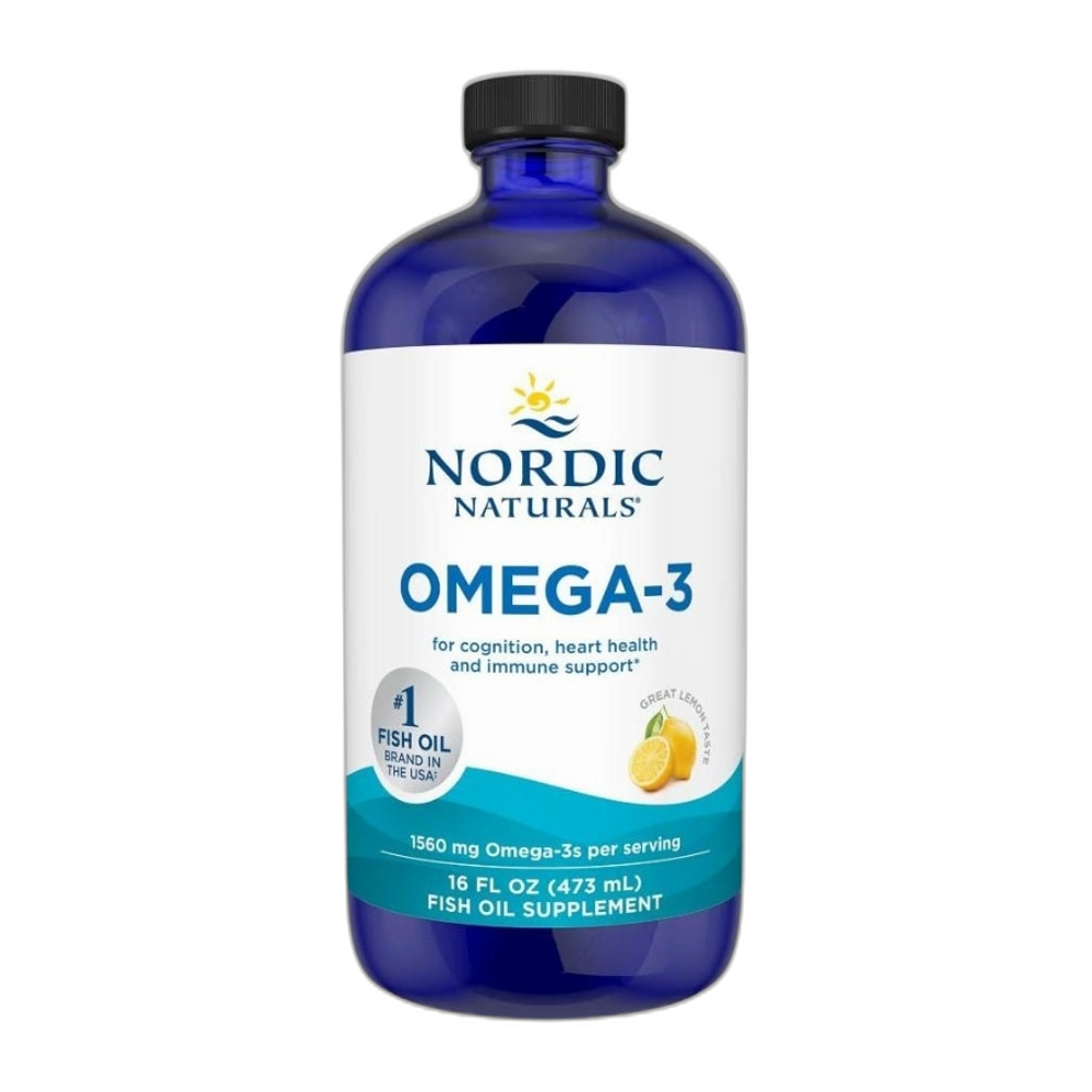 Nordic Naturals Omega-3, 1560mg Lemon - 473 ml.