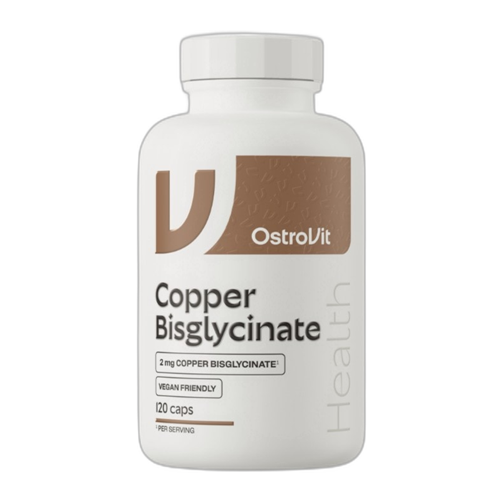 OstroVit Copper Bisglycinate, 2mg - 120 caps