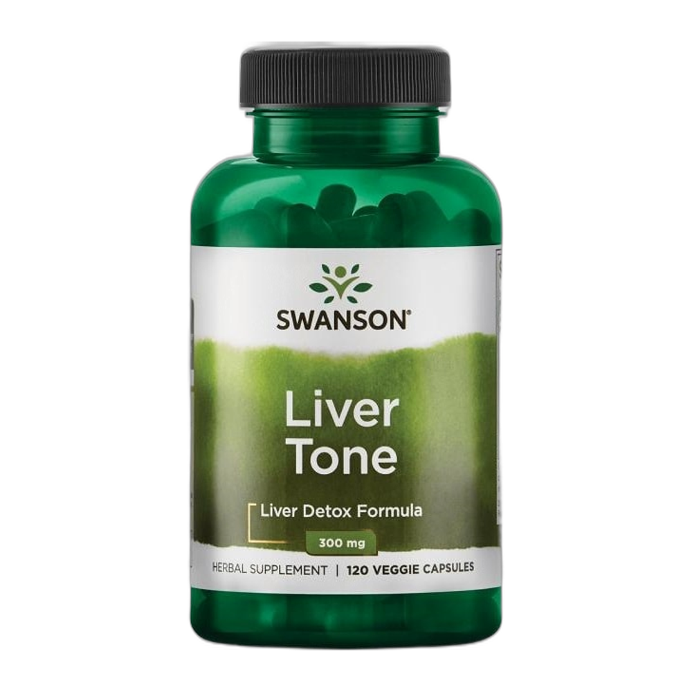 Swanson Liver Tone Liver Detox Formula, 300mg - 120 vcaps