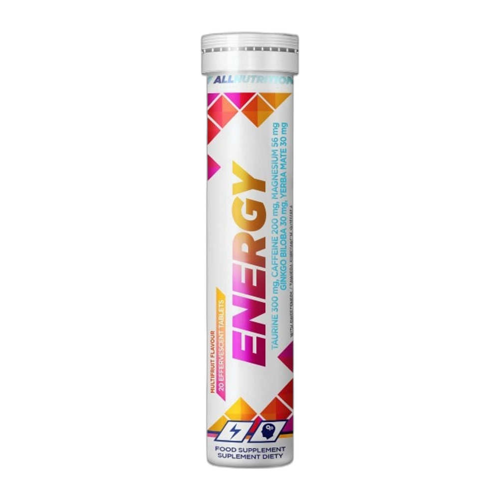 Allnutrition Energy, Multifruit - 20 effervescent tabs