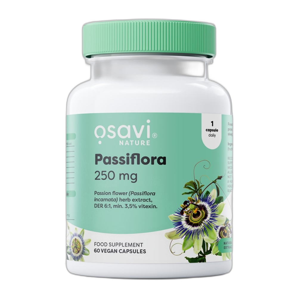 Osavi Passiflora, 250mg - 60 vegan caps