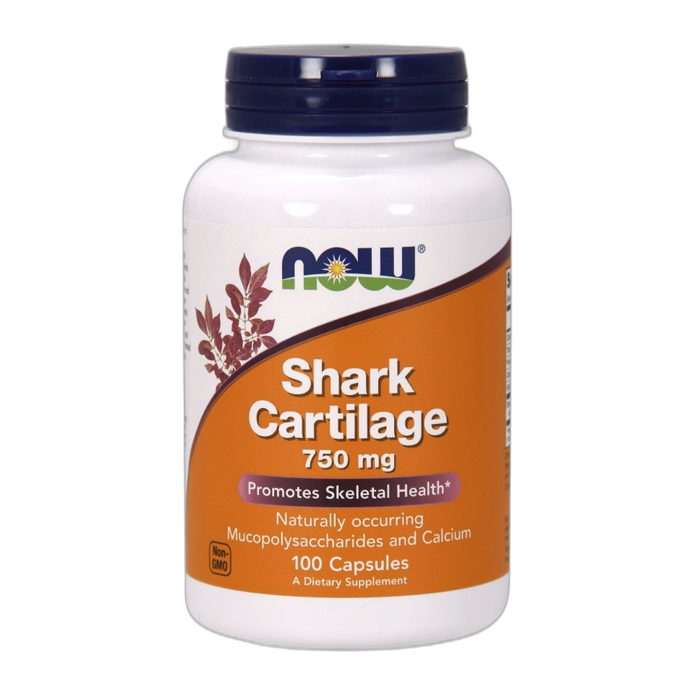 NOW Foods Shark Cartilage, 750mg - 100 caps