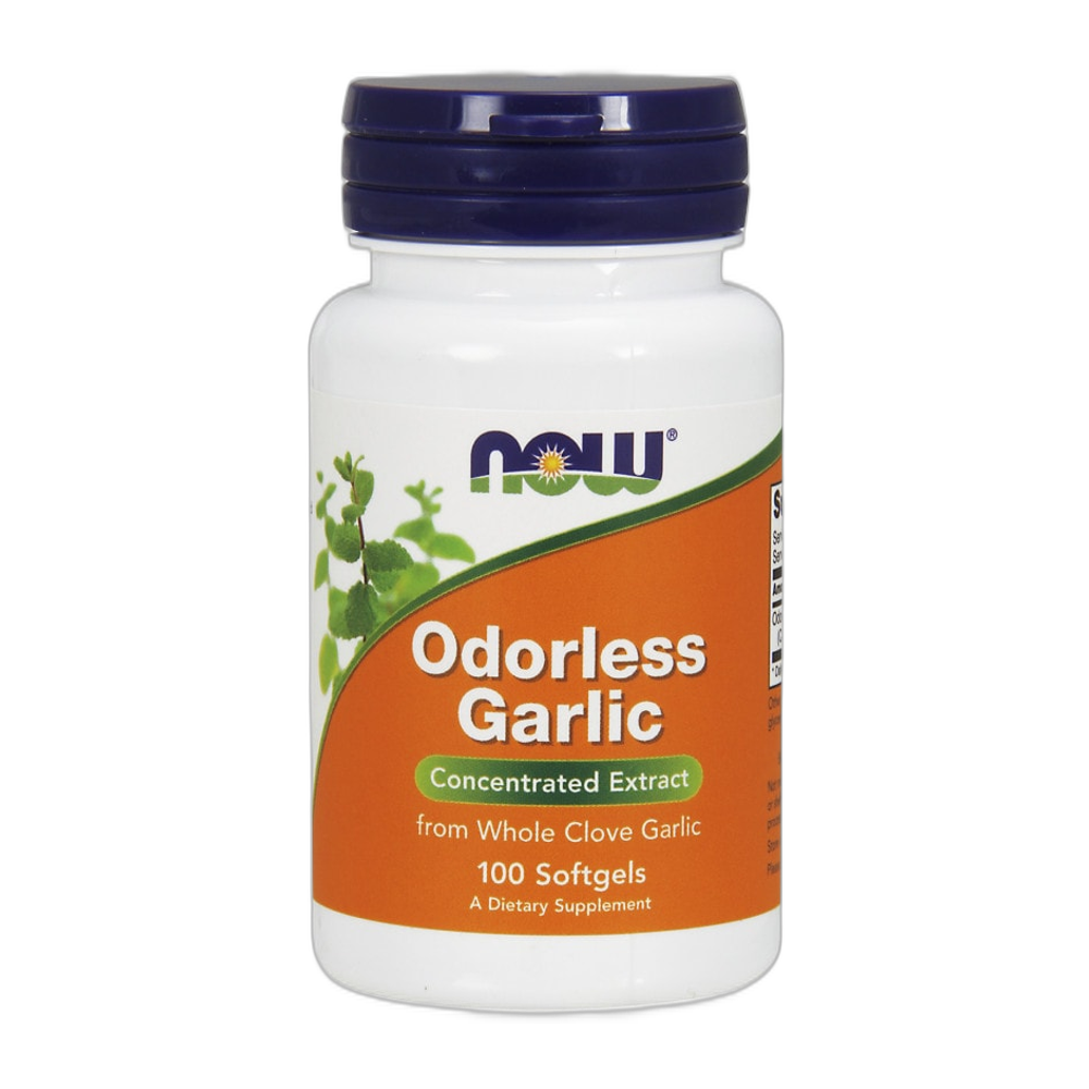NOW Foods Odorless Garlic - 100 softgels
