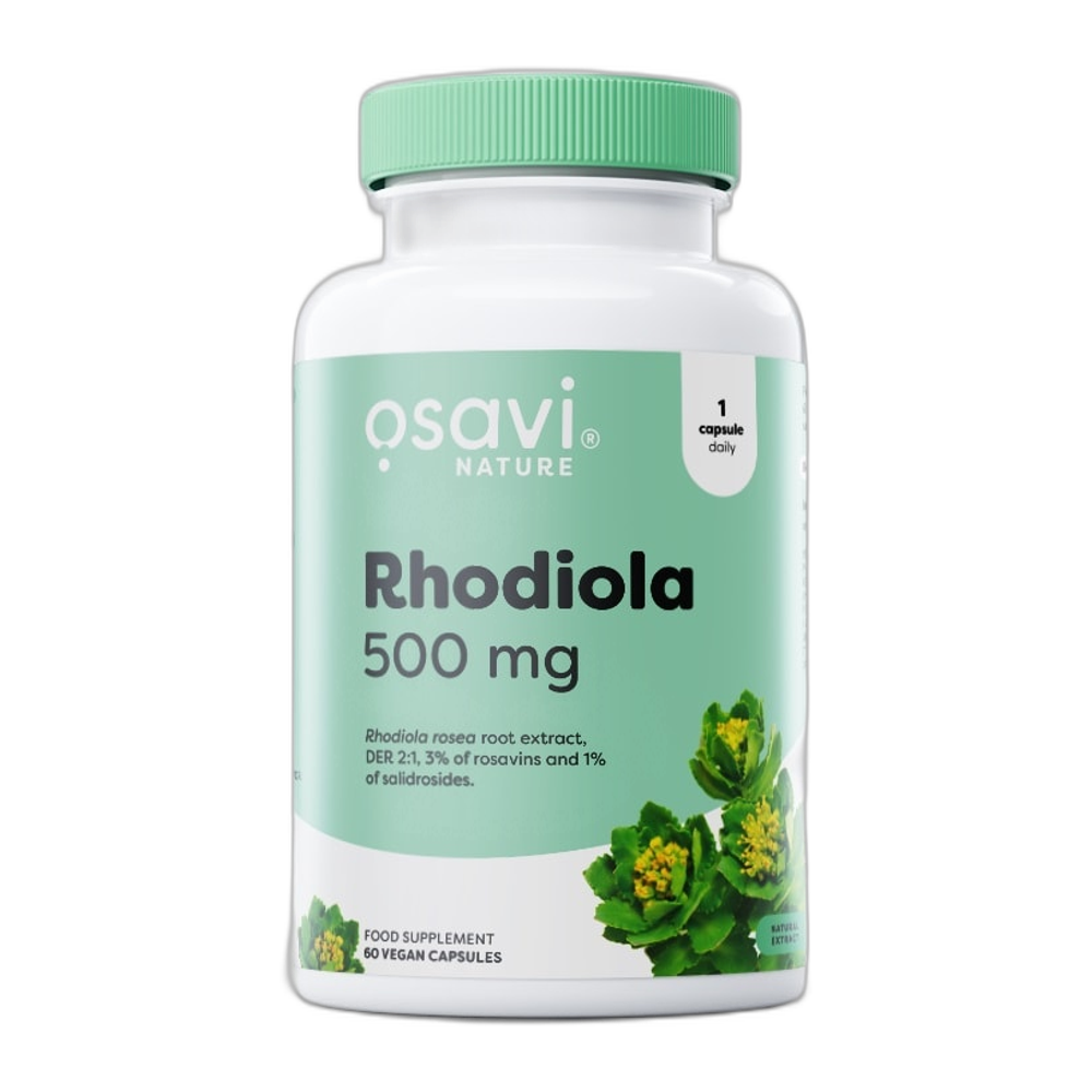 Osavi Rhodiola, 500mg - 60 vegan caps