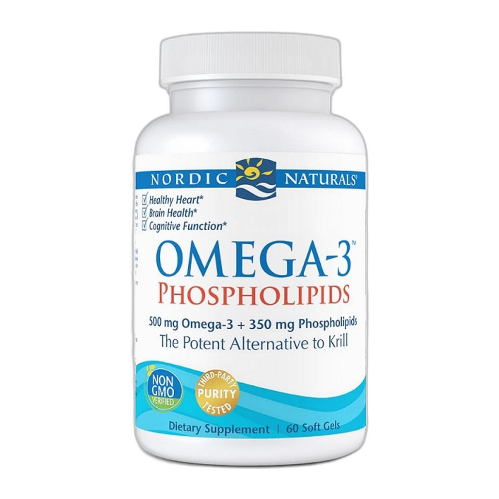 Nordic Naturals Omega-3 Phospholipids, 500mg - 60 softgels