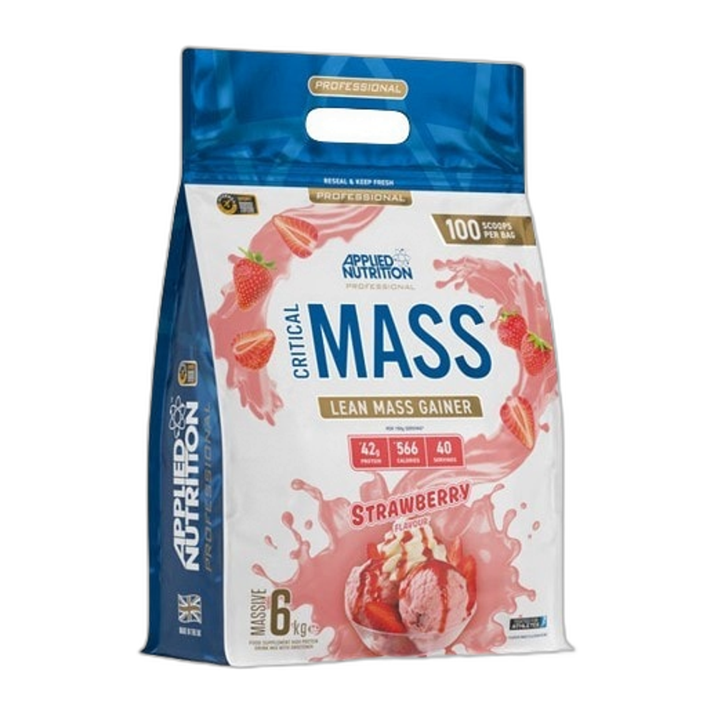 Applied Nutrition Critical Mass - Professional, Strawberry - 6000g