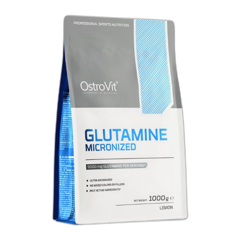 OstroVit Glutamine Micronized, Lemon - 1000g