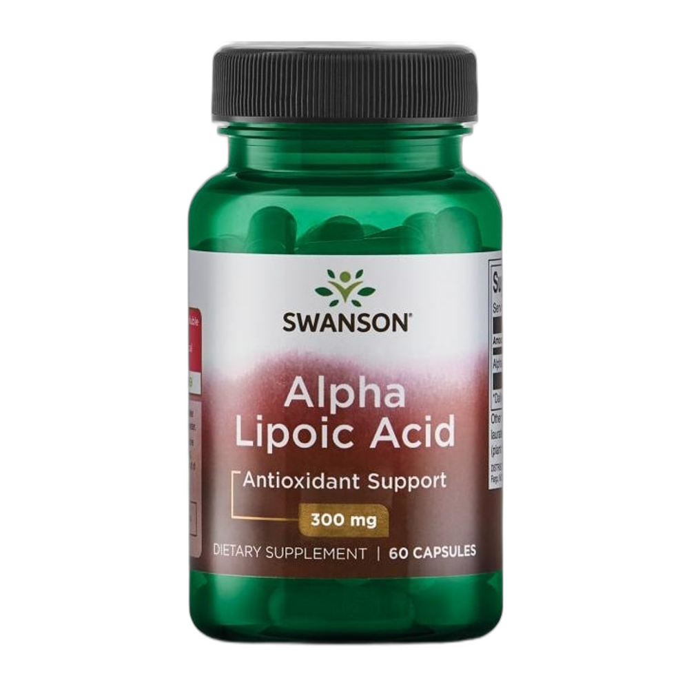 Swanson Alpha Lipoic Acid, 300mg - 60 caps