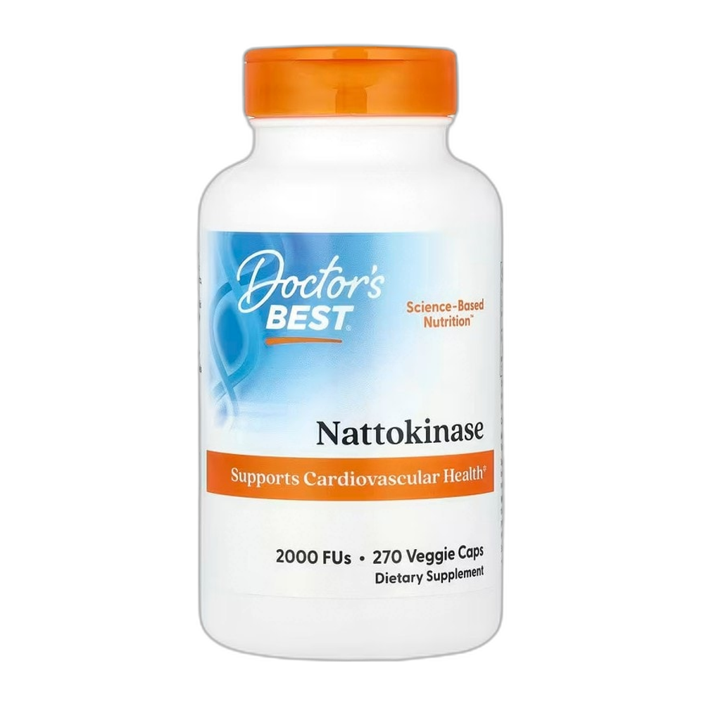 Doctor's Best Nattokinase, 2000 FUs - 270 vcaps