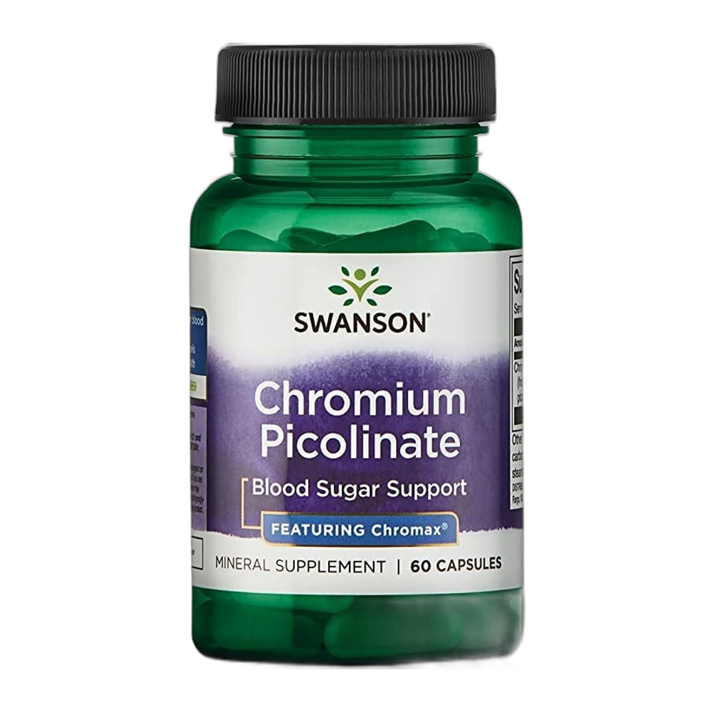 Swanson Chromium Picolinate Featuring Chromax, 200mcg - 60 caps