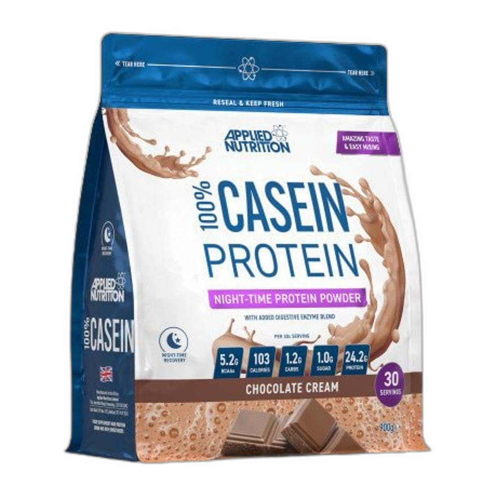 Applied Nutrition 100% Casein Protein, Chocolate Cream - 900g