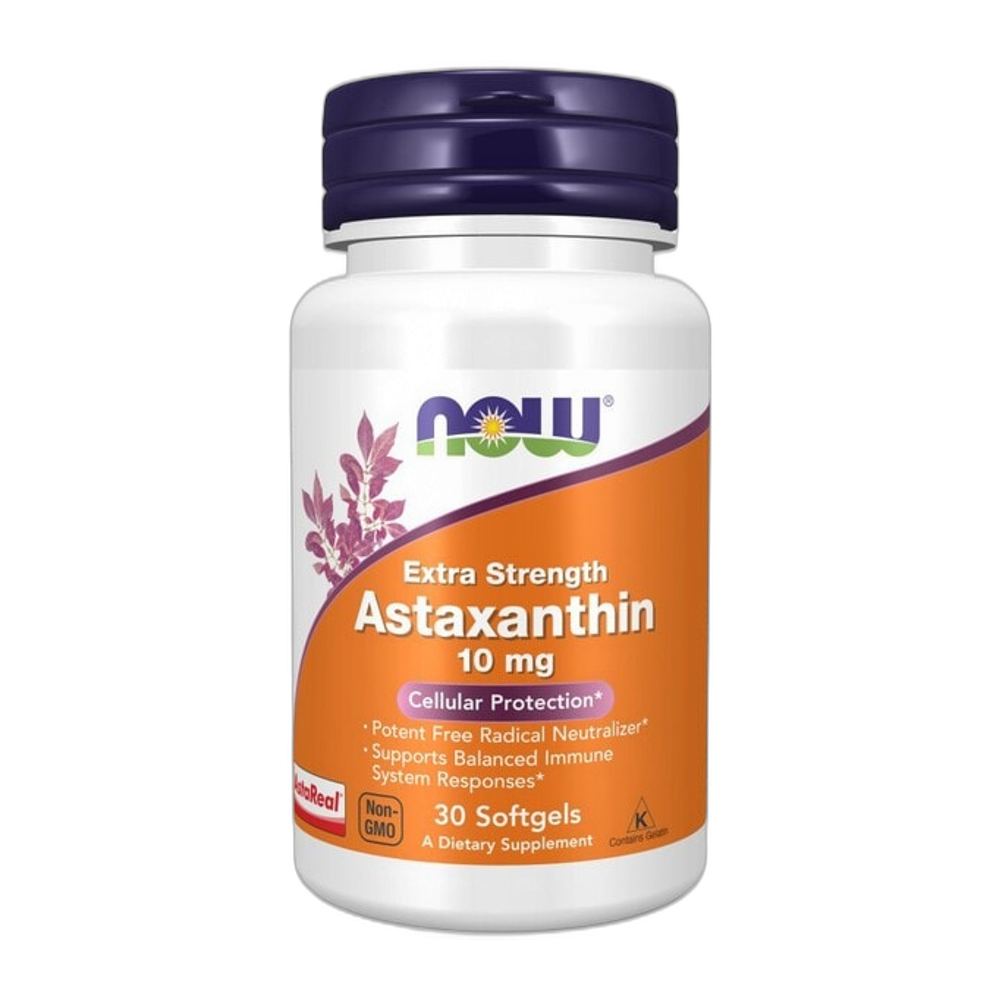 NOW Foods Astaxanthin Extra Strength, 10mg - 30 softgels
