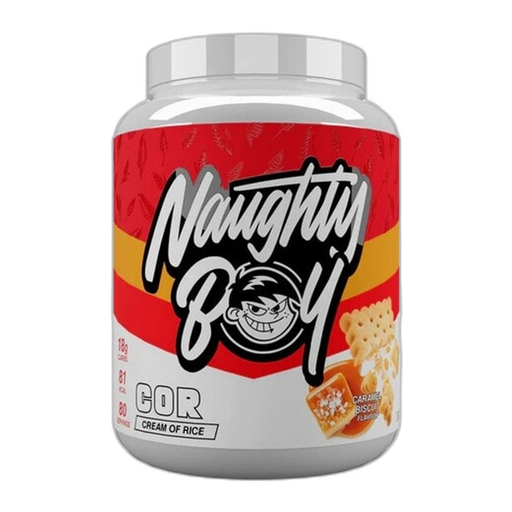 Naughty Boy Cream of Rice, Caramel Biscuit - 2000g