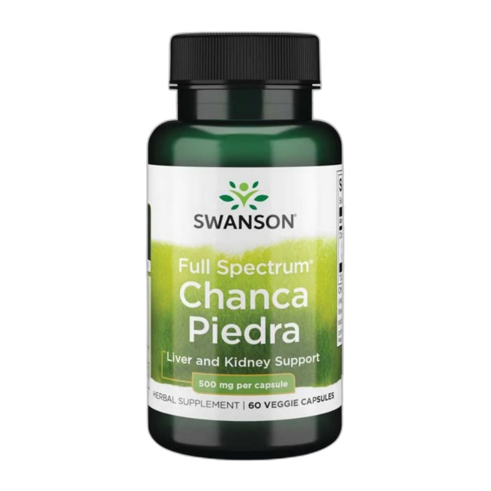 Swanson Full Spectrum Chanca Piedra, 500mg - 60 vcaps