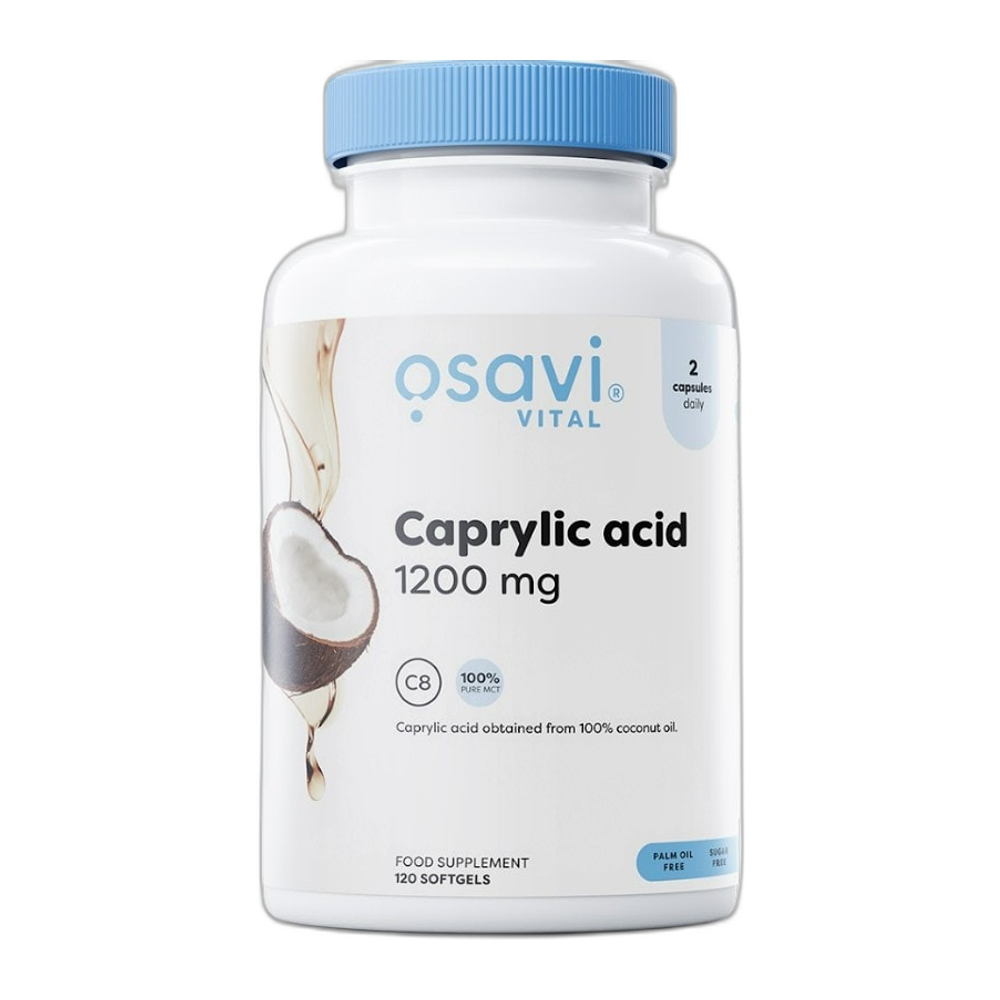Osavi Caprylic Acid, 1200mg - 120 softgels