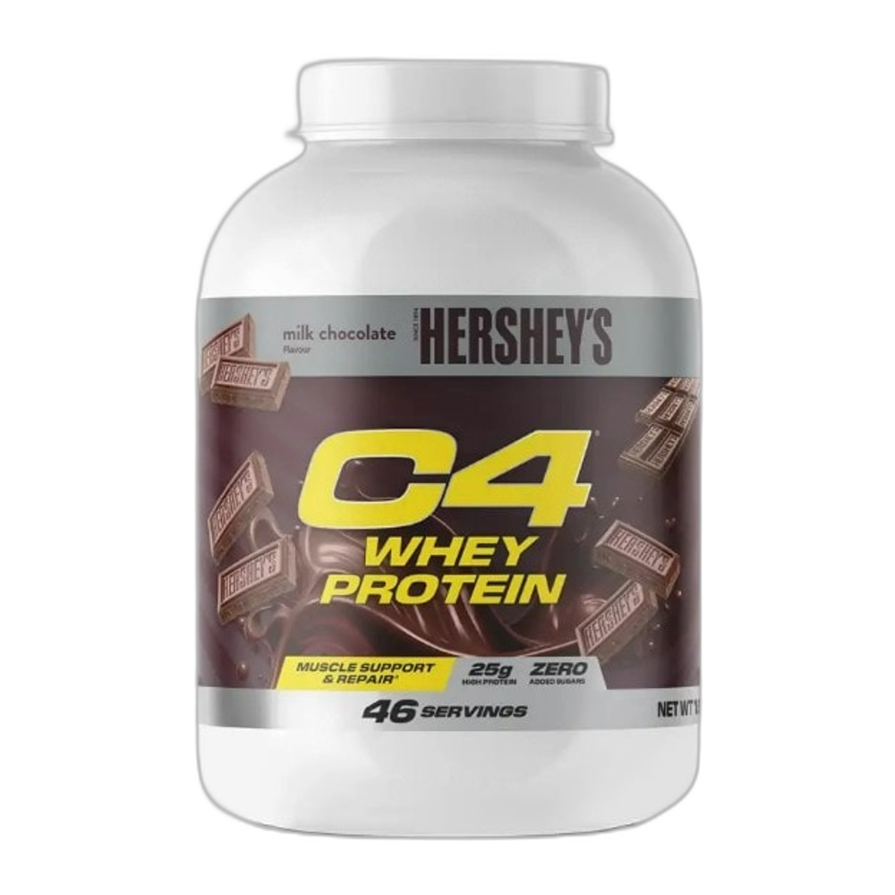 Cellucor C4 Whey Protein, Hershey's Milk Chocolate - 1610g