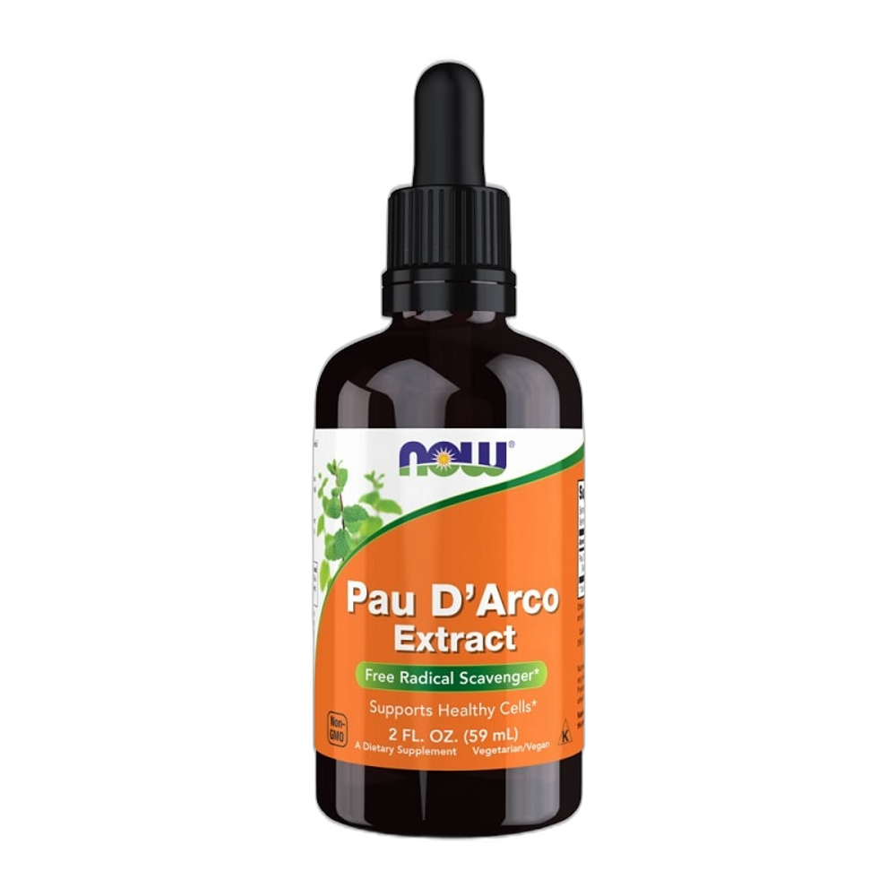 NOW Foods Pau D'Arco Extract - 59 ml.