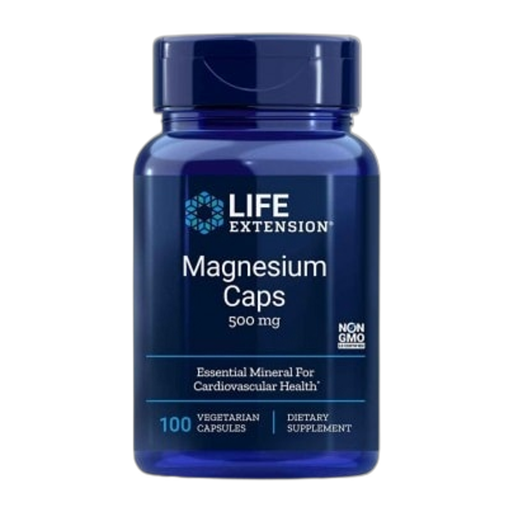 Life Extension Magnesium Caps, 500mg - 100 vcaps