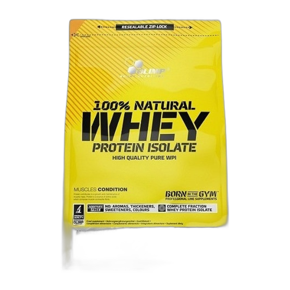 Olimp Nutrition 100% Natural Whey Protein Isolate, Natural - 600g