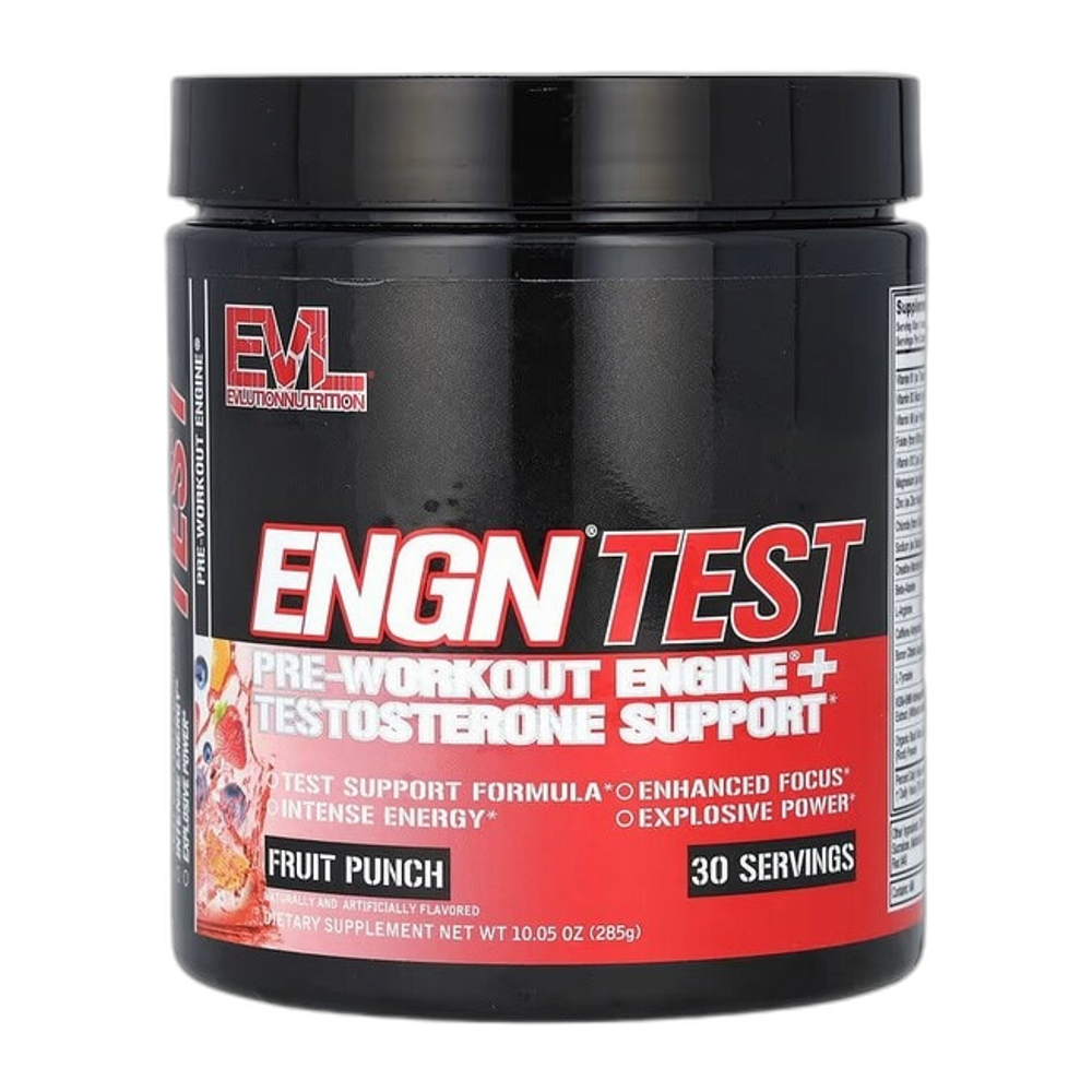 EVLution Nutrition ENGN Test, Fruit Punch - 285g